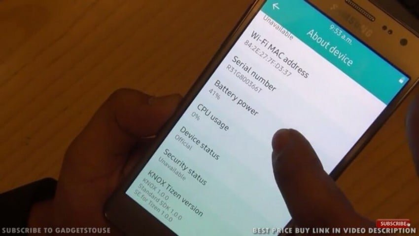  Samsung Z3 KNOX 